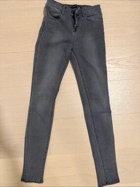 J Brand Charcoal Grey Skinny Jeans